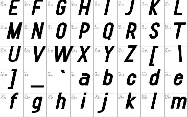 Equivolition font