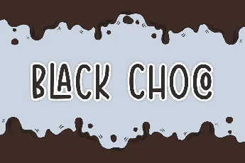 Black Choco Ligerature font