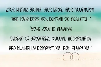 Heart Display font