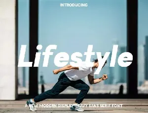 Lifestyle Family font