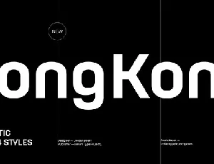 HongKong Family font