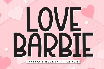 Love Barbie Display font