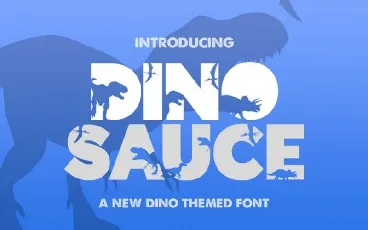 Dinosauce Free font