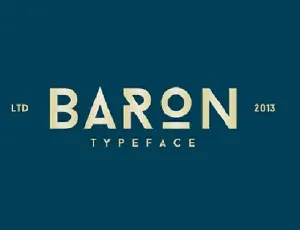 Baron Neue Typefamily font