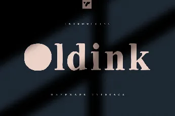 Oldink Demo font