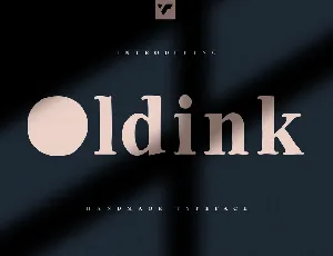 Oldink Demo font