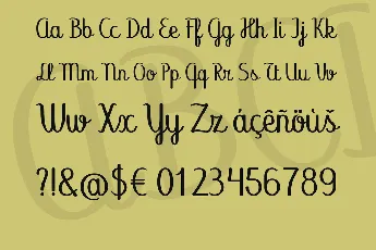 Abecedary font