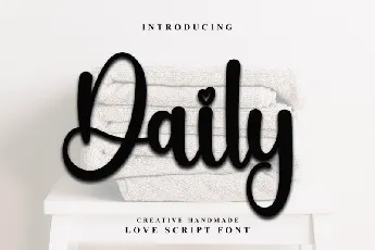 Daily Typeface font