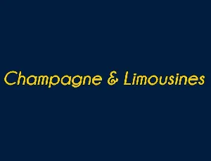 Champagne & Limousines Family font