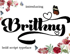 Brithny font