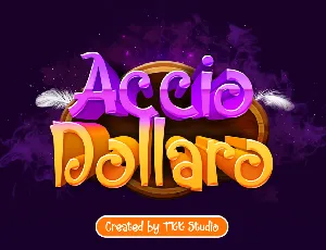 Accio Dollaro font