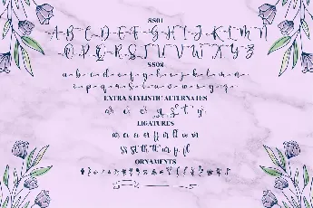 Delisha Glande font