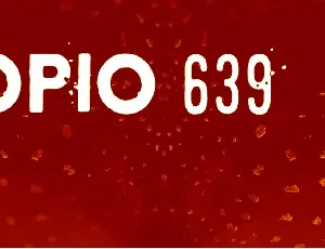 Kopio 639 font