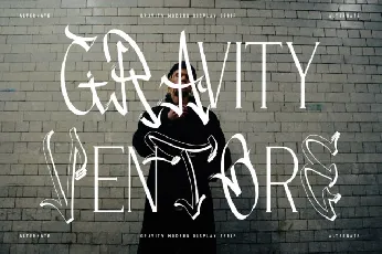 Gravity Ventore font