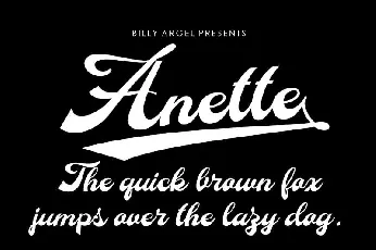 Anette font