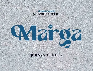 Marga font