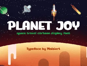 Planet-Joy font