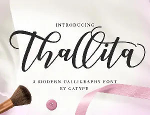 Thallita font