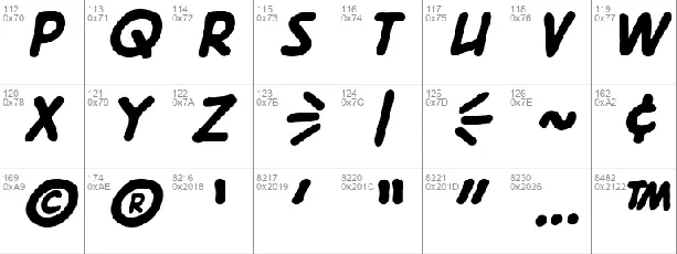 DigitalStrip 2.0 BB font