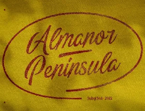 Almanor Peninsula font