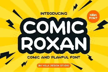 Comic Roxan font