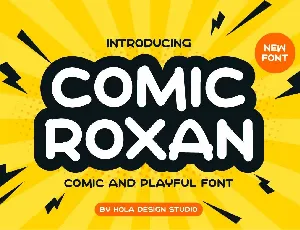 Comic Roxan font