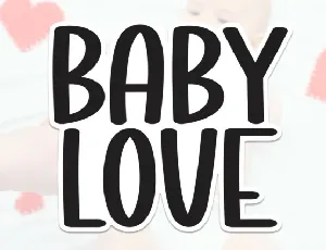 Baby Love Display font