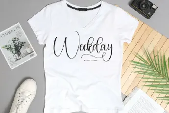 Saturday Calligraphy font