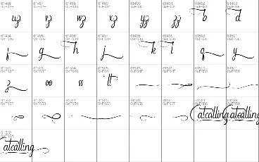 Catcalling Demo font