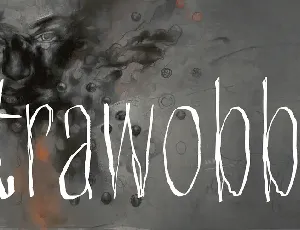 Strawobbly font