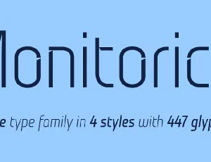 Monitorica font