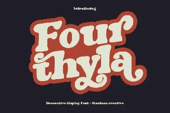 Fourthyla font