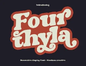 Fourthyla font