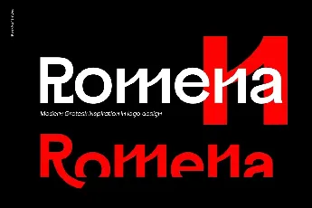 Romena font