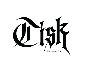 Tisk font