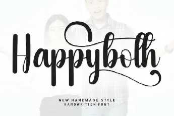 Happyboth Script font