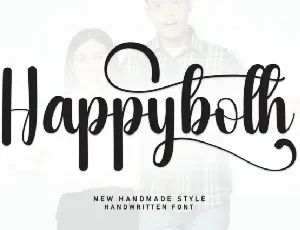 Happyboth Script font