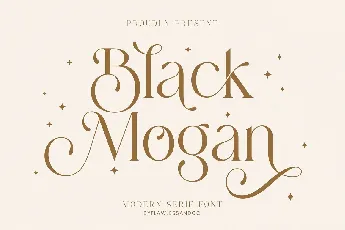 Black Mogan font