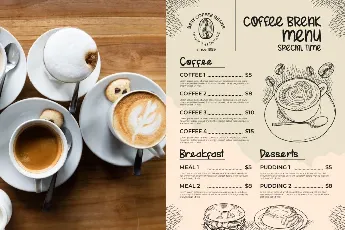 MondayCafeDemo font