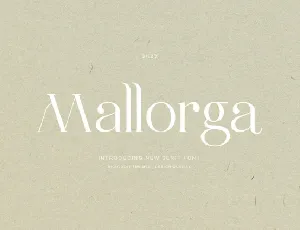 Mallorga font