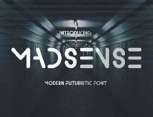 Madsense font