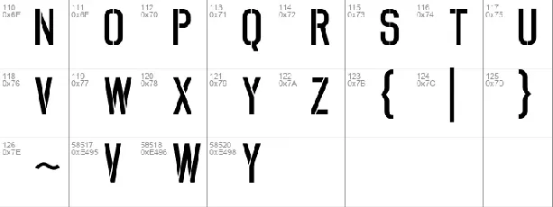 HOWKINS FREE font