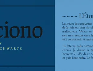 Prociono font