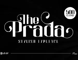 The Prada font