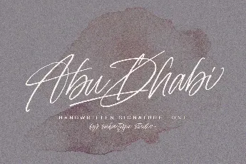 Abu Dhabi font