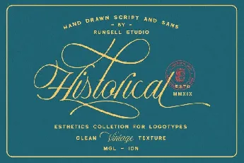 Historical Duo font