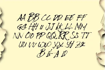 Bizardless font