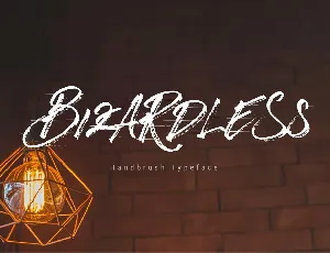 Bizardless font