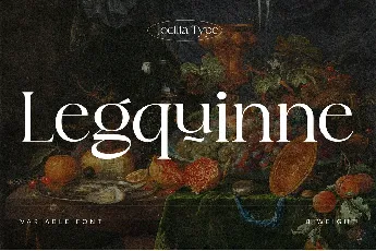 Legquinne font