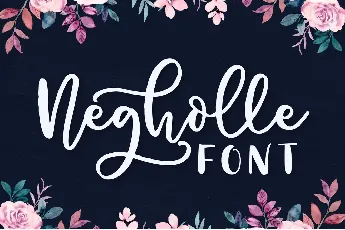 Negholle font